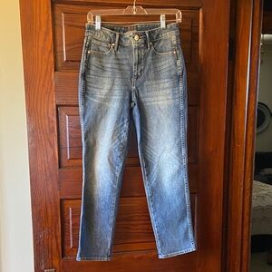 White House Black Market High Rise Blue Jeans